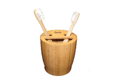 MiEco bamboo toothbrush holder