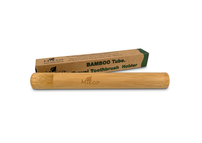 MiEco bamboo toothbrush travel holder